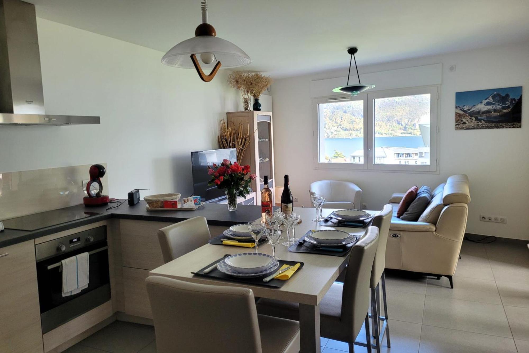 Le Tableau Du 507 - 2 Bedrooms With View Terrace Apartment Annecy