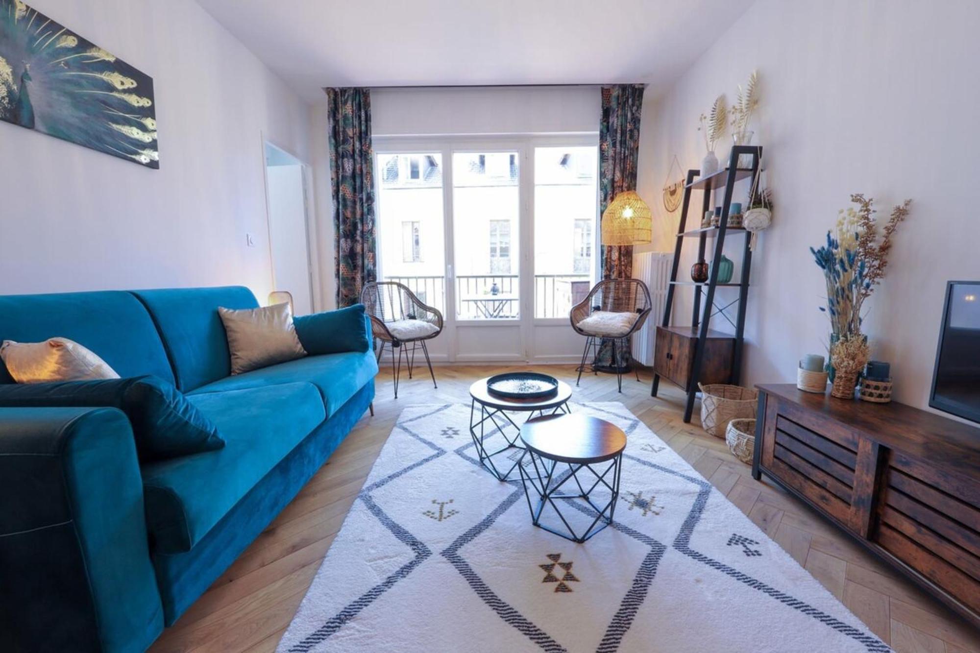 Cozy Along The River - Downtown & Terrace - 4 Apartment *