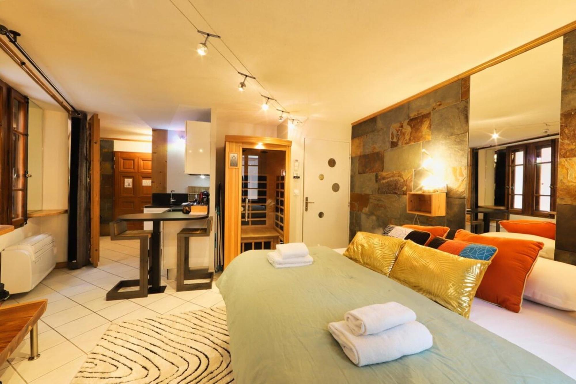 Appartement Le Cocon - Jacuzzi Et Sauna En Vieille