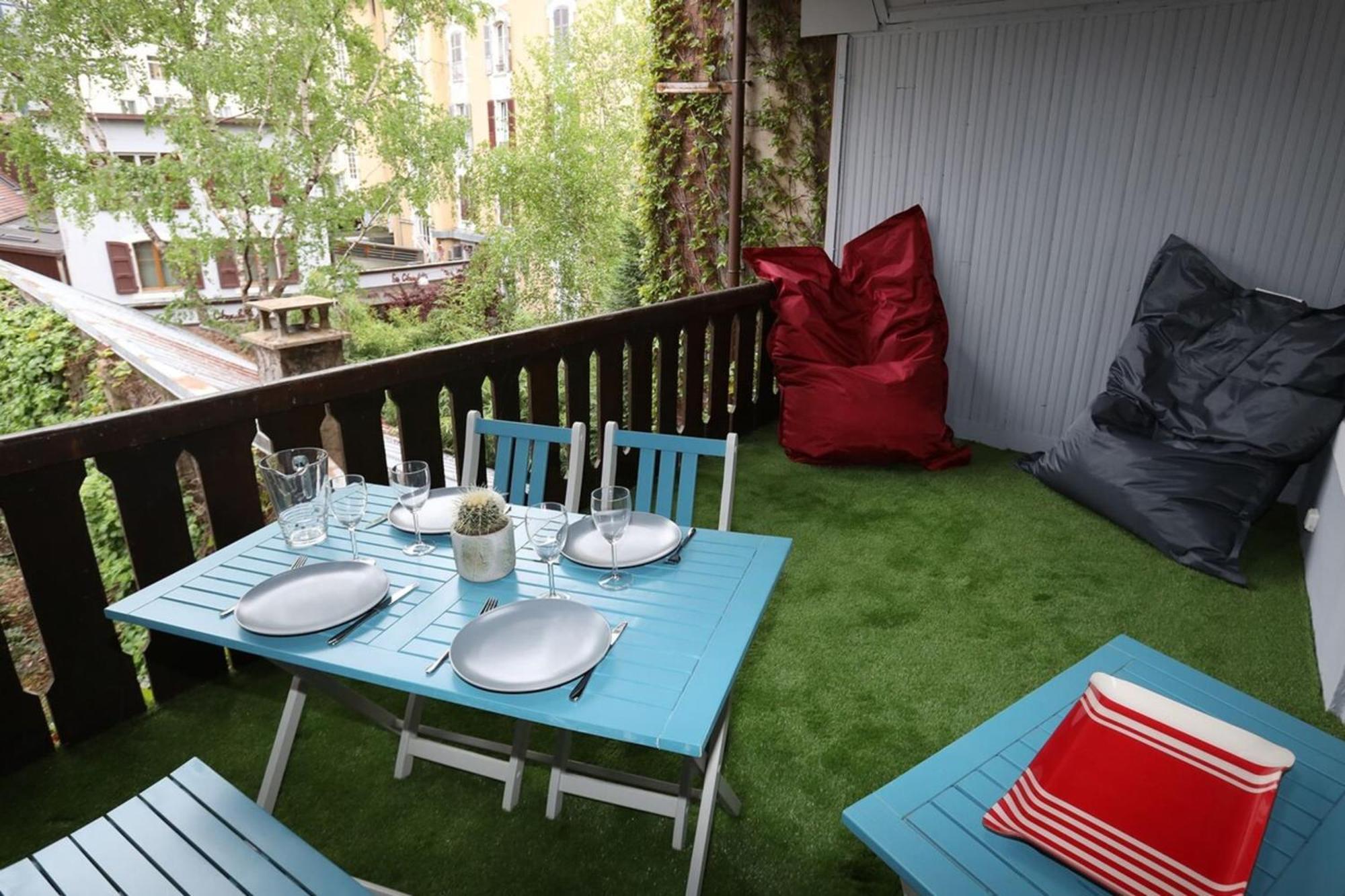 55 M2 With Big Terrace In Downtown Apartamento