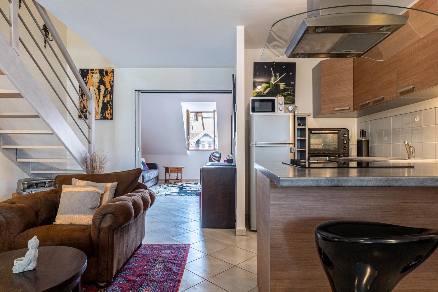 Appartement Carnot Duplex, Spacieux 3 Pieces Avec 2 Sur Les Rue Pietonnes *