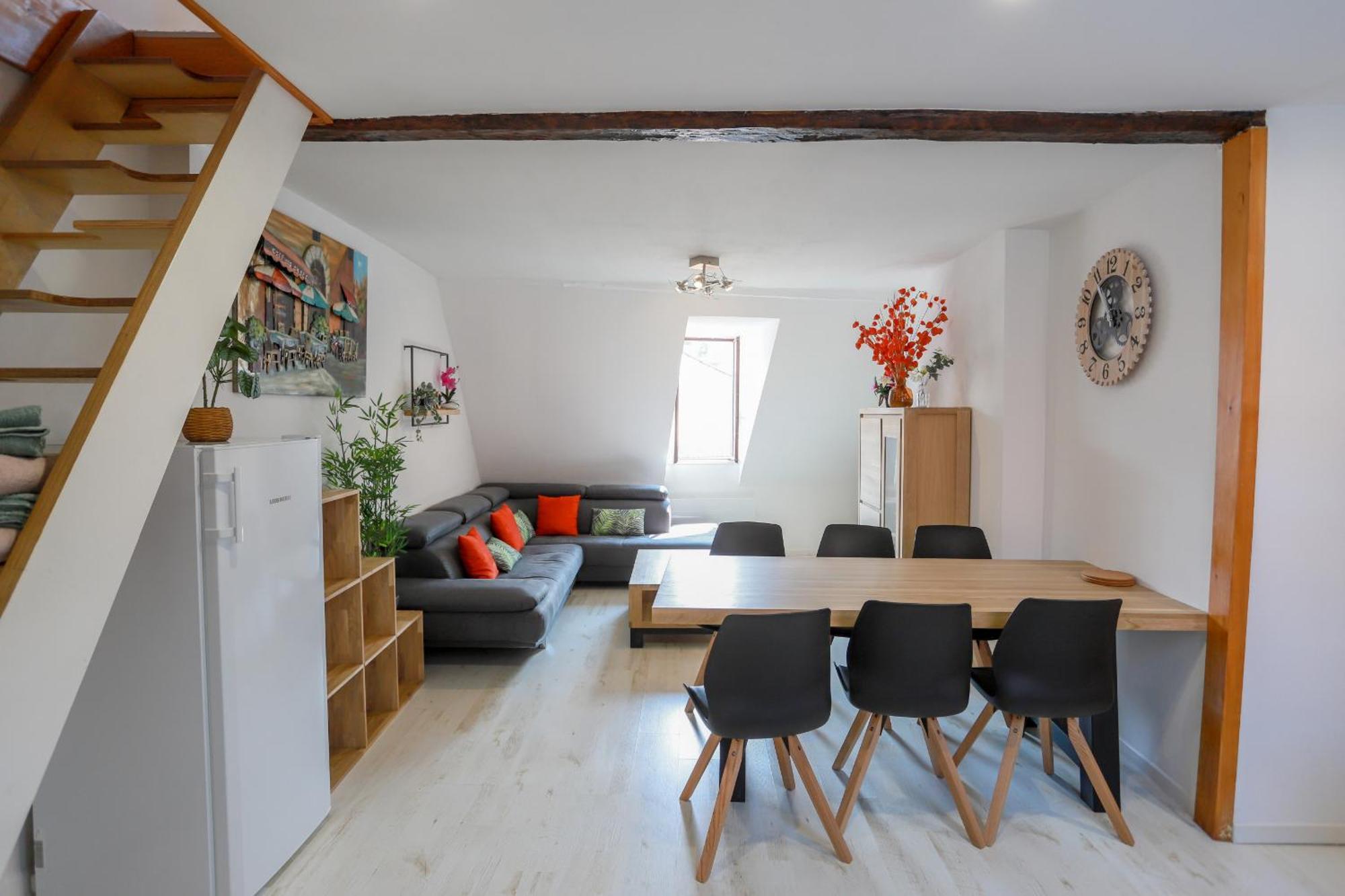 Le St-francois Charmant Duplex 3 Etoiles En Vieille Apartamento