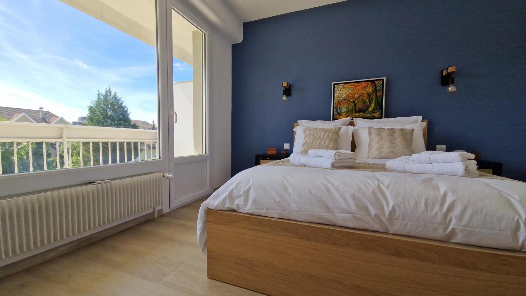 Apartment Et 95 M2 A 100m Du Lac, 3 Chambres, Parking
