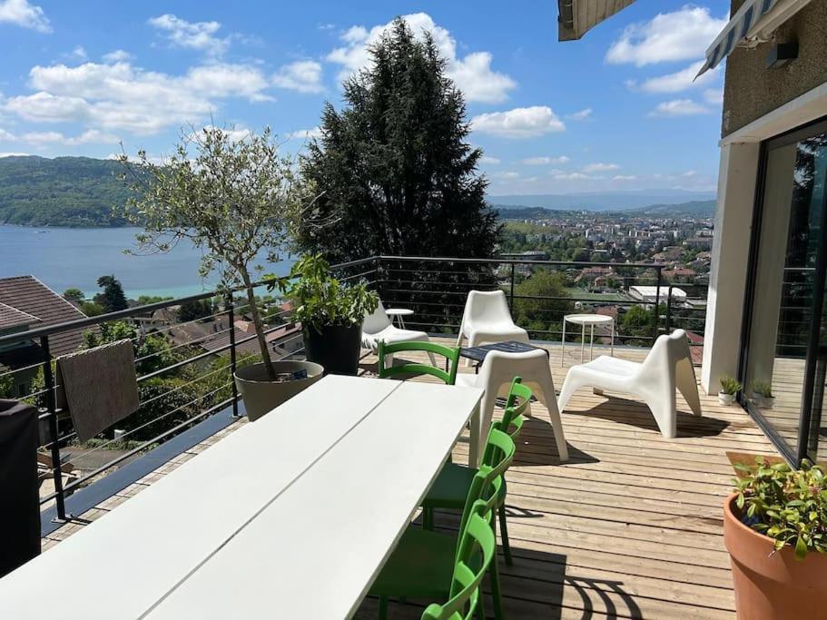 Grand T4, Vue Unique Lac, Terrasse Et Annecy