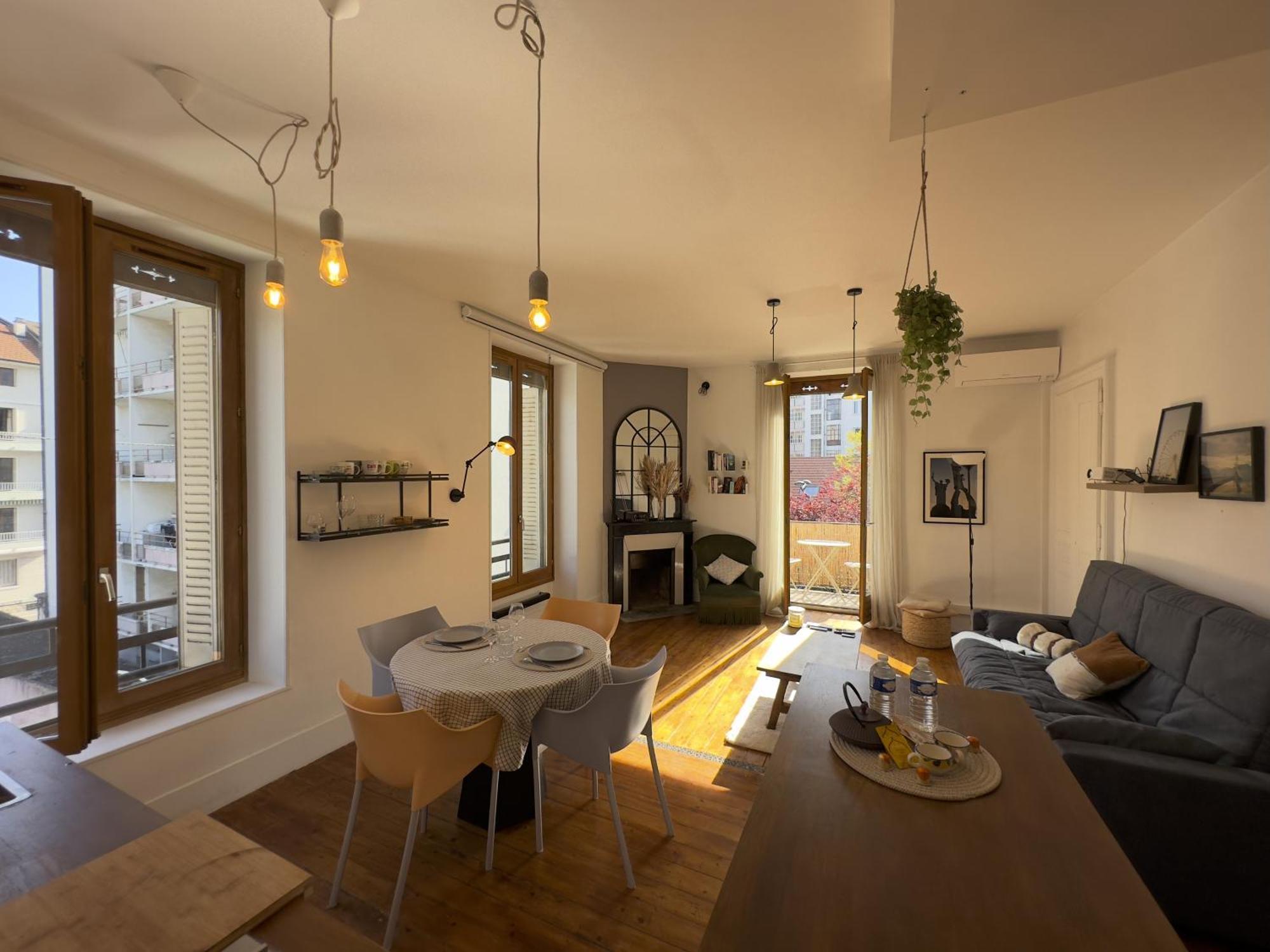 Apartment Duplex Loft - & Cinema Annecy