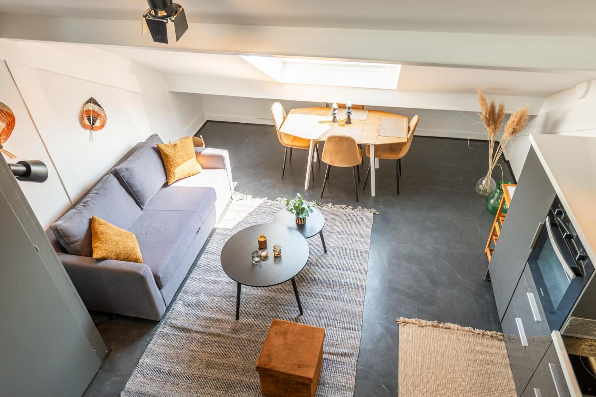 The White Duplex Apartment *