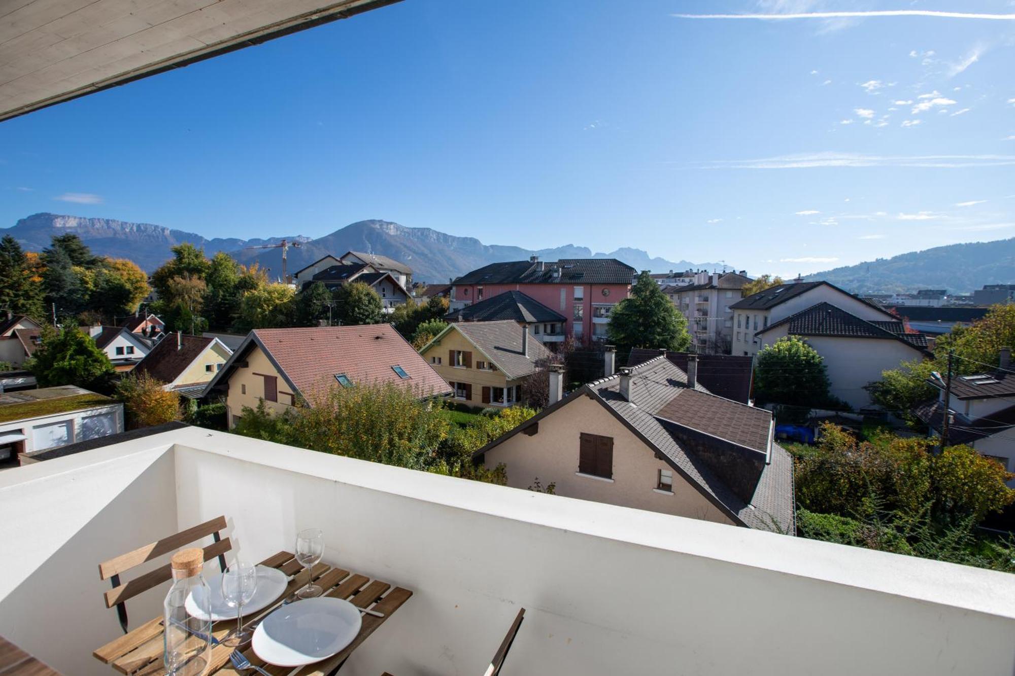 Appartement Le Cygne - Vue Montagne - Proche Du Centre