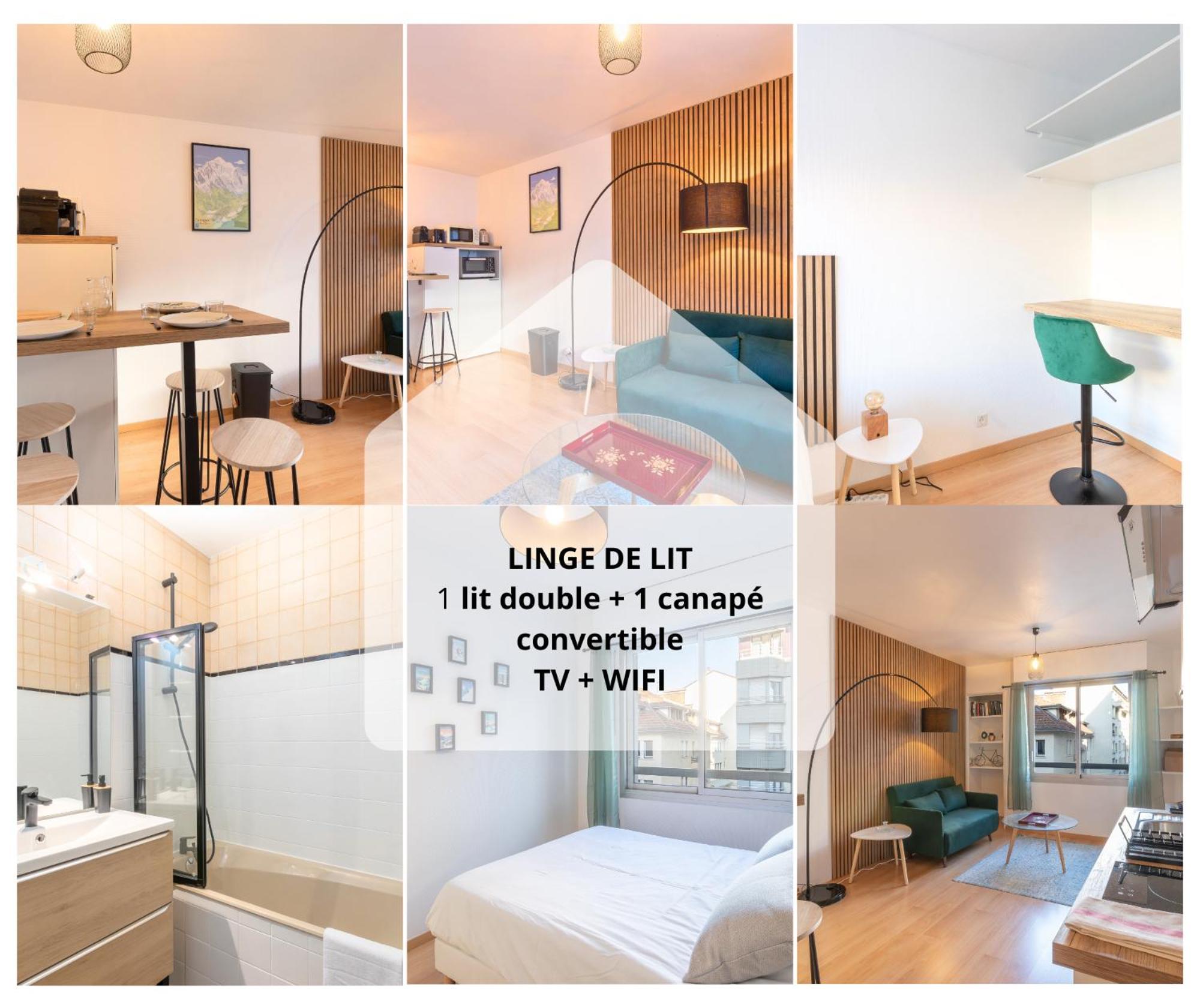 & L' Ideal - Gare, Et Parking Public 5 Min Apartment *