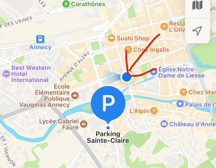 La Petite Venise Des Alpes, Ultra Centre 1 A 5 Pers Apartment *