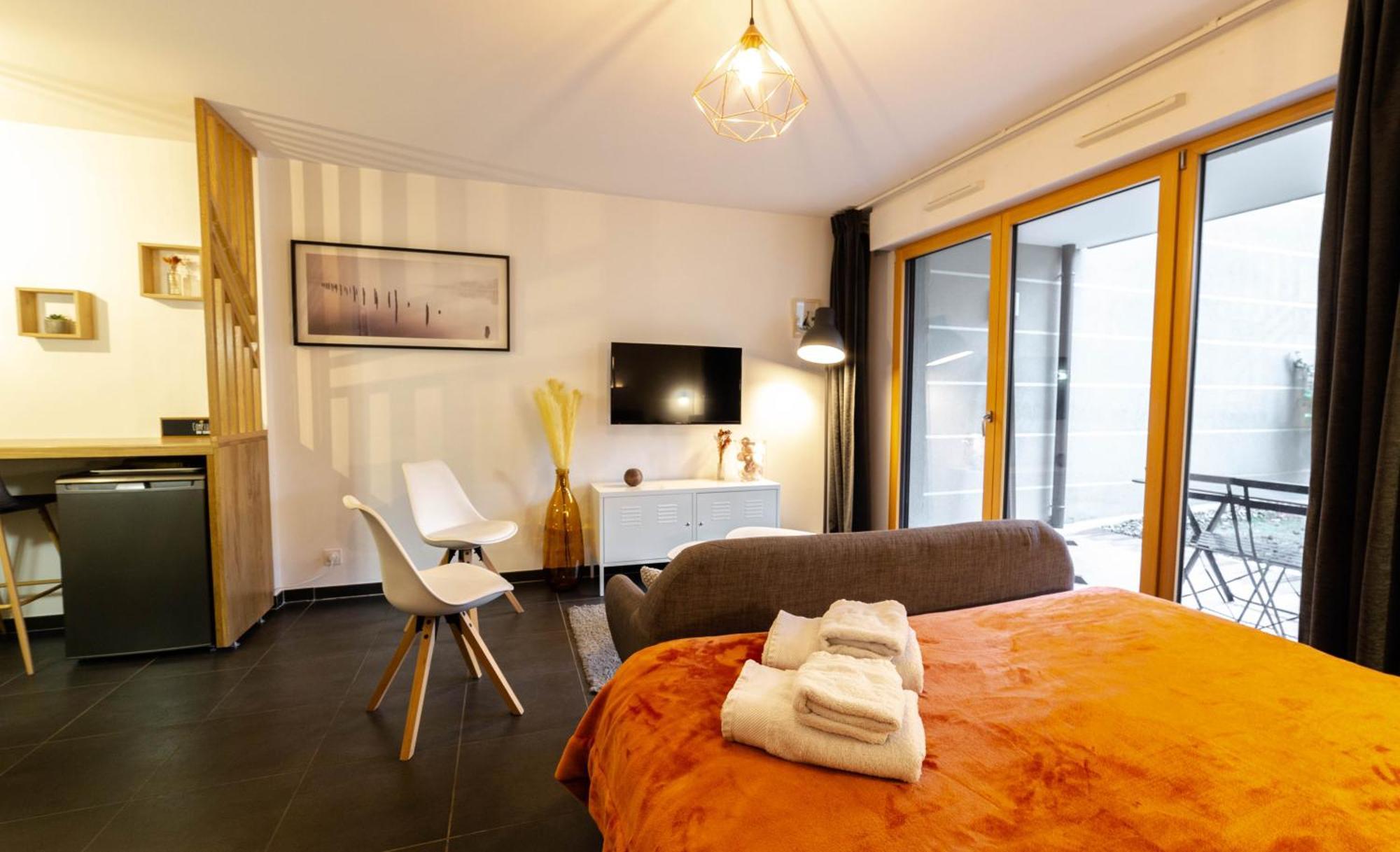 Le Vii, Avec Parking Et Jardin En Plein Centre Appartement