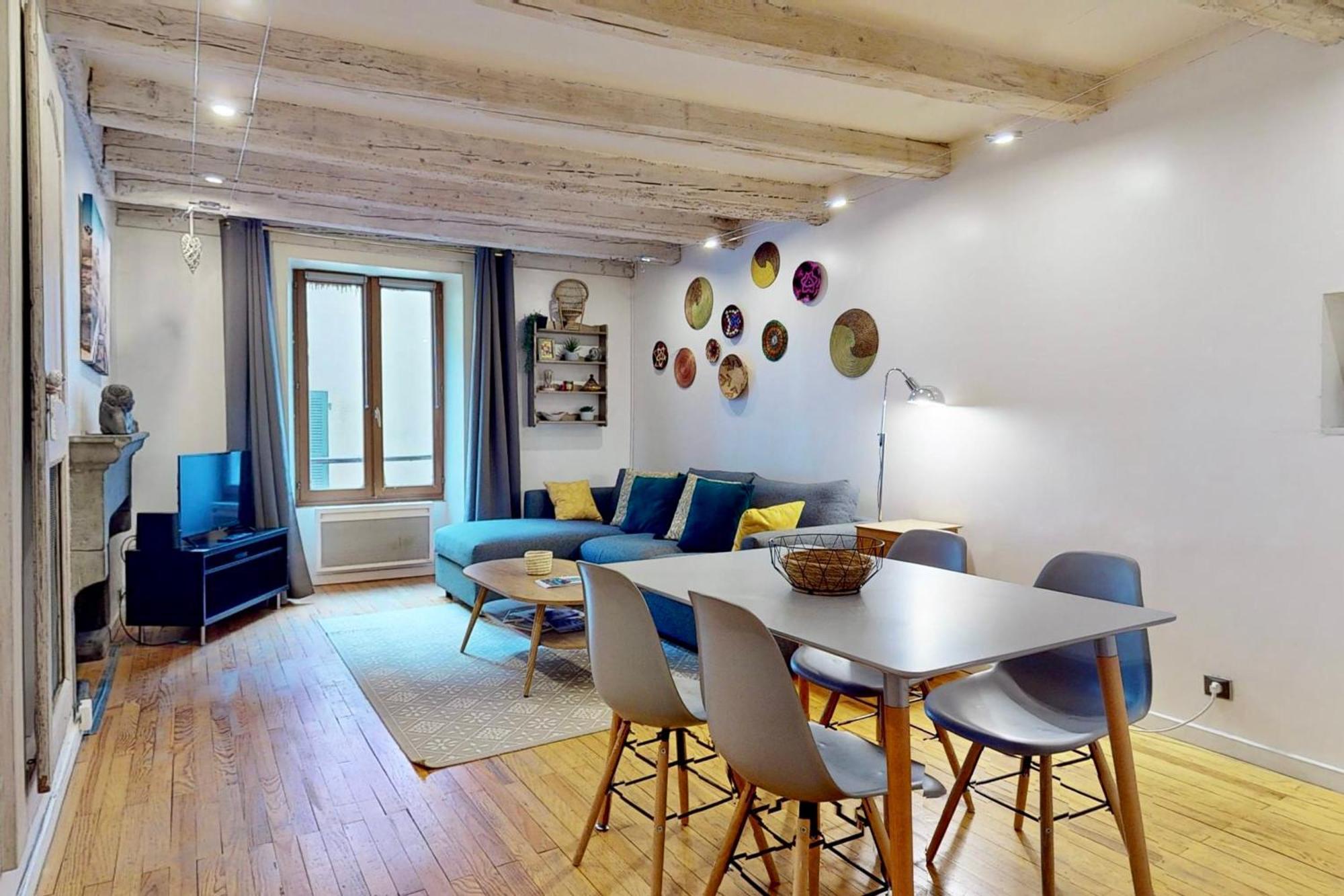 Le Cocon Rousseau - Pretty T2 In Old Town *
