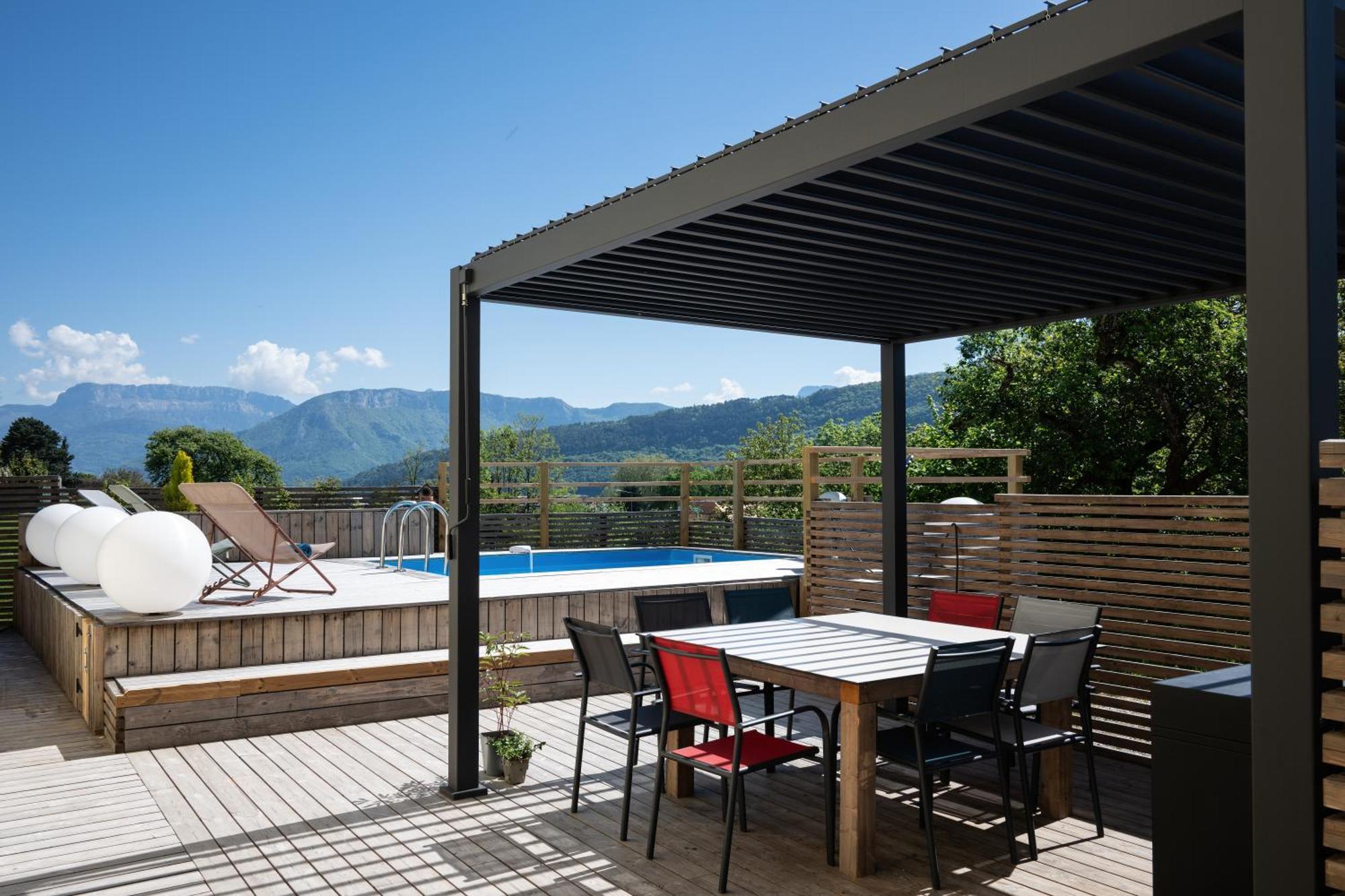 Avec Piscine & Terrasse Vue Montagne Annecy