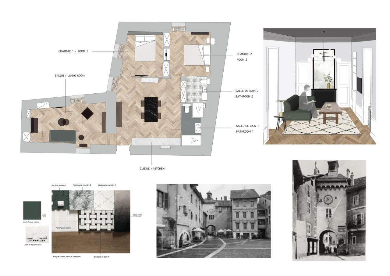 Maison Paul & Romy- L'horloge Apartment Annecy