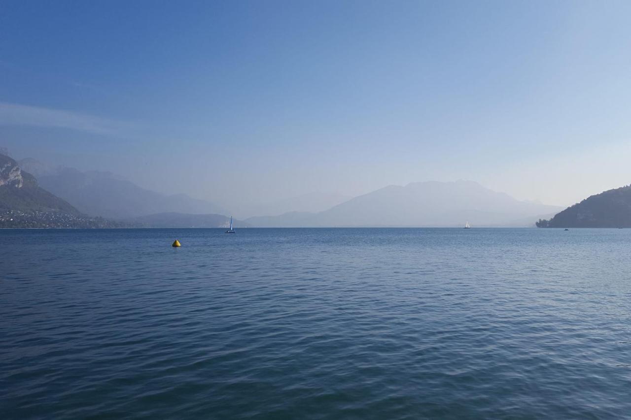 Le Grand Large - Parking & Balcony By The Lake Modern Bright Annecy